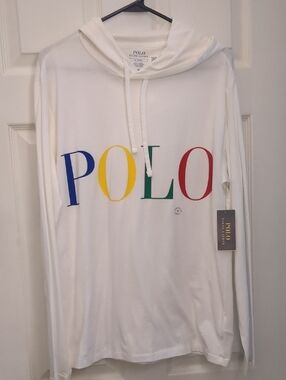 Polo by Ralph Lauren White Logo Tee